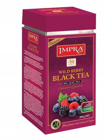 Herbata IMPRA Selected Wildberry Puszka 200 G Sklep Outstore Pl