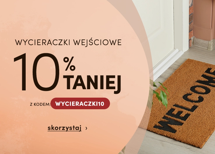 Wycieraczki wejściowe 10% taniej z kodem: WYCIERACZKI10