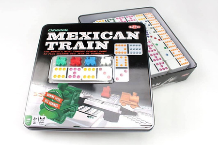 OUTLET Tactic Gra Mexican Train Metalowe pudełko Box