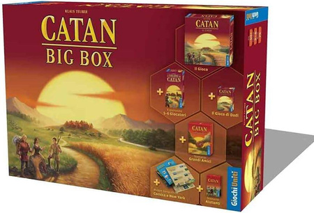 OUTLET Gra Catan Osadnicy z Katanu Big Box rozszerzenie dodatki J. WŁOSKI