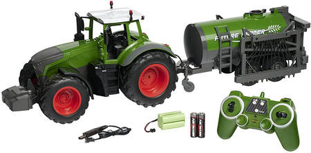 OUTLET Carson Traktor Fendt RC 1:16 ciągnik ze zbiornikiem na wodę