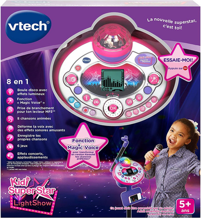 OUTLET V-tech Kid SuperStar Karaoke zestaw dla dzieci