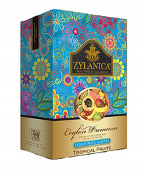 Herbata Liściasta owocami tropkalnymi ZYLANICA BLACK TEA TROPICAL 100g