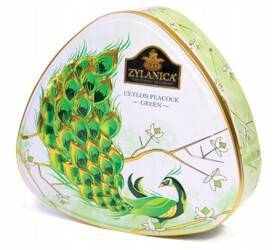 Herbata Zielona Liściasta ZYLANICA PEACOCK COLLECTION GREEN PUSZKA 100 g