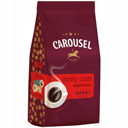 KAWA ZIARNISTA 1 kg Carousel Coffee Daily Cup ESPRESSO Arabika Robusta