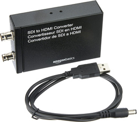 Konwerter  SDI na HDMI 720p/1080p z zasilaczem USB-A Amazon Basics