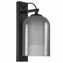 LAMPA ŚCIENNA KINKIET CZARNY KLOSZ LOFT NOWOCZESNA E27 Metal Toolight