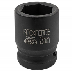 NASADKA GŁOWICA KOŃCÓWKA UDAROWA 3/4" 28mm 6-kątna stal Cr-Mo RockForce