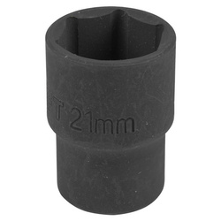 NASADKA UDAROWA Głowica Krótka 1/2" 21 mm 6 kątna stal Cr-Mo Forcekraft