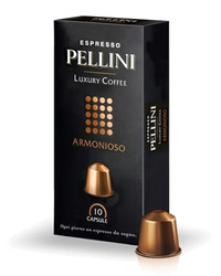 PELLINI LUXURY COFFEE ARMONIOSO KAPSUŁKI 10 SZT DO NESPRESSO