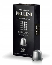 PELLINI LUXURY COFFEE SUPREMO KAPSUŁKI 10 SZT DO NESPRESSO