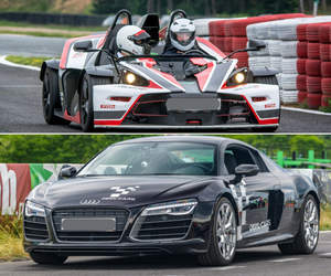 VOUCHER PREZENTOWY JAZDA Audi R8 vs. KTM X-BOW- Poznań Tor Główny - Kierowca