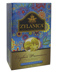 ZYLANICA PREMIUM BLACK TEA STAR FRUIT FBOP 100 GR