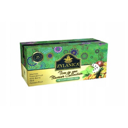 Zielona herbata aromatyzowana 5 smaków ZYLANICA FIVE FLAVOUR GREEN TEA 25 TOR X 2 GR