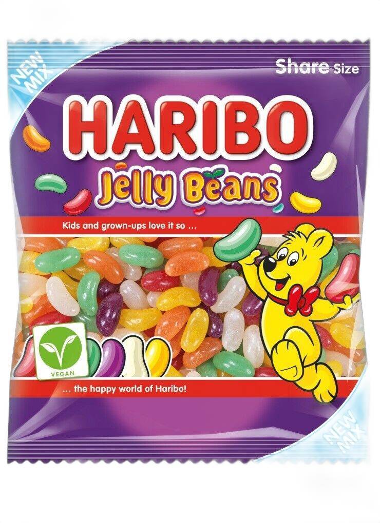 Haribo Jelly Beans żelki Owocowe Fasolki 160g - Sklep Outstore.pl