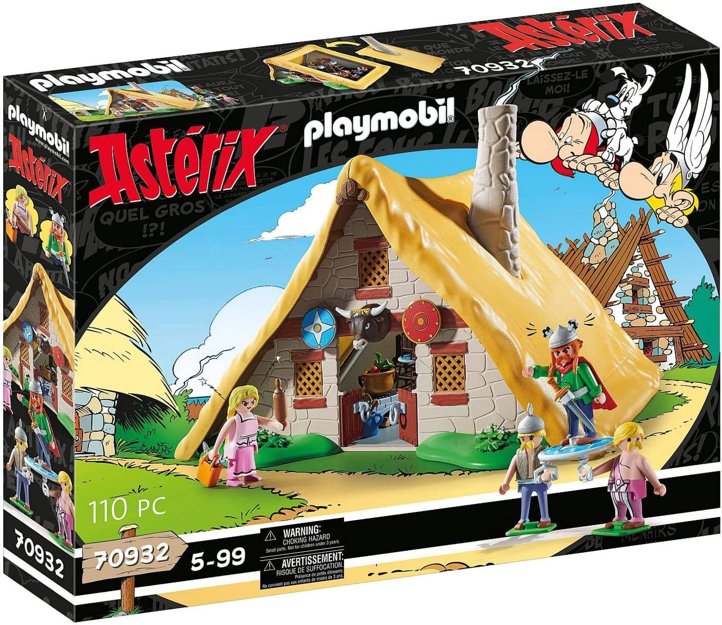 OUTLET PLAYMOBIL 70932 Asterix Chata Asparanoiksa Sklep Outstore.pl