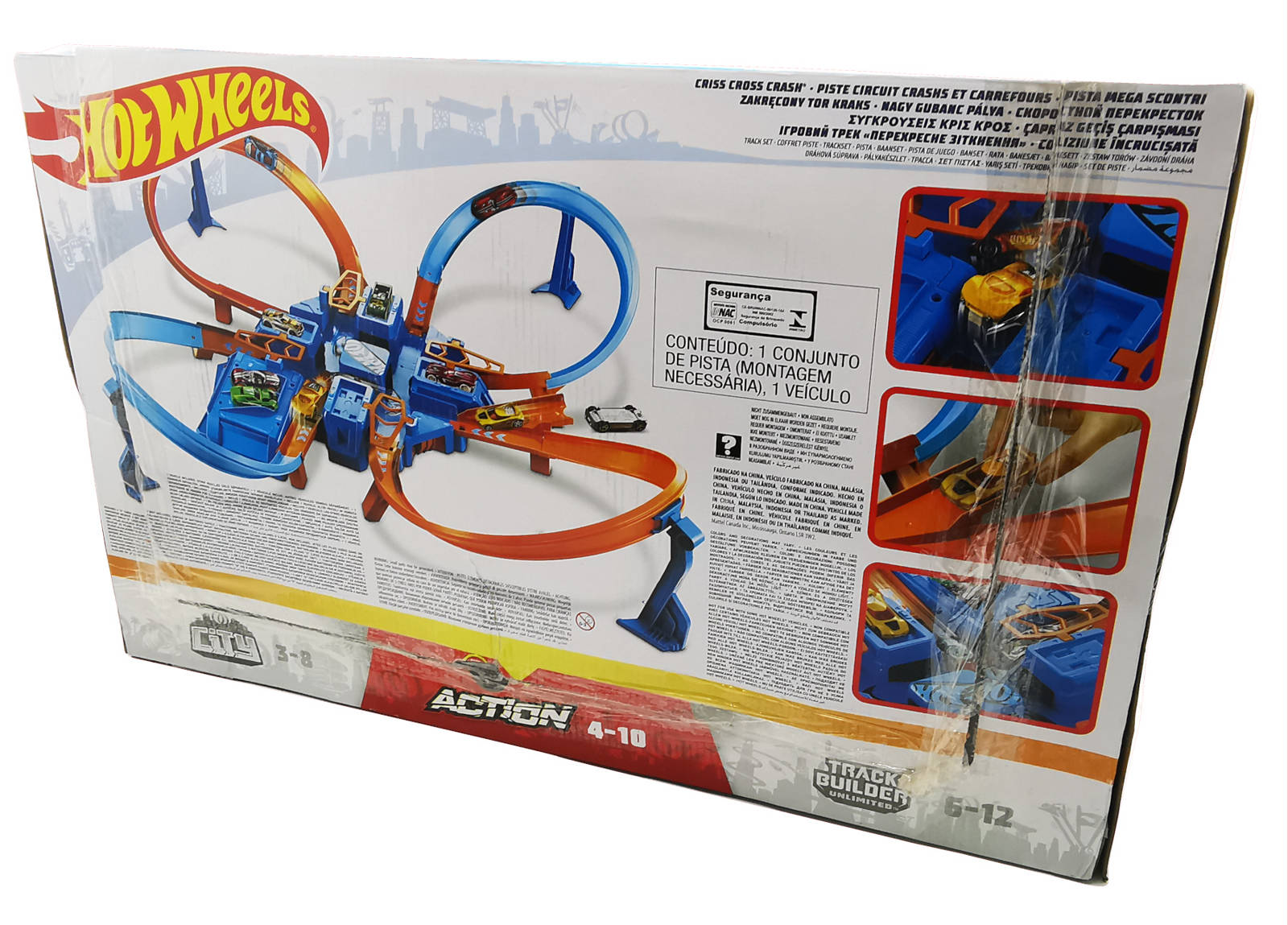 Hot Wheels Action Piste Circuit Crashs Et Carrefours