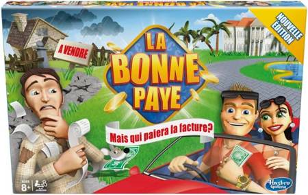 Hasbro Symulacja ekonomiczna gra planszowa La bonne paye J.FRANCUSKI