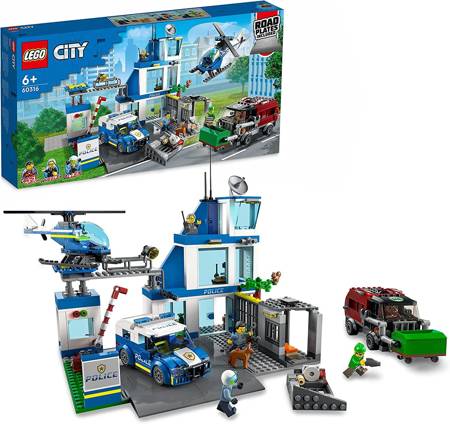 LEGO City 60316 Policja Posterunek policji