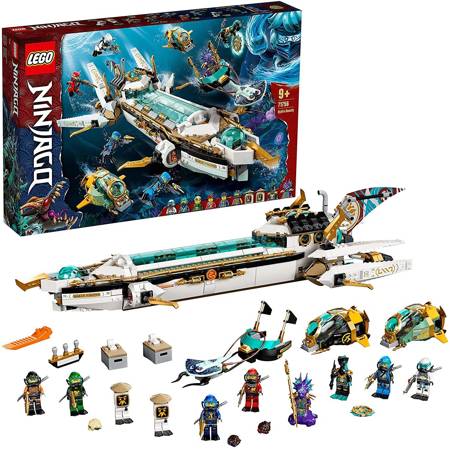 Lego Ninjago 71756 Pływająca perła Łódź podwodna Hydro Bounty