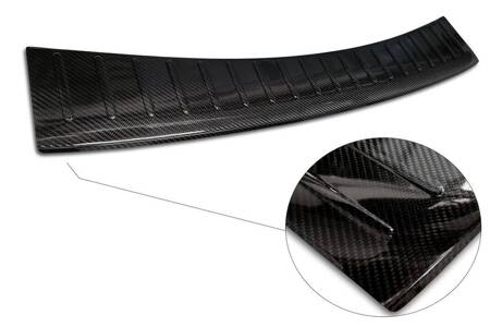 Listwa bagażnikowa PEUGEOT 508 I SW 2011-2014 FL2014-2018 2/49280 carbon fiber czarny