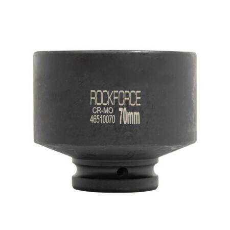 NASADKA GŁOWICA KOŃCÓWKA UDAROWA GŁĘBOKA 3/4" 70mm 6-kątna stal Cr-Mo RockForce