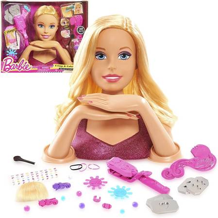 OUTLET Giochi Preziosi Barbie Głowa do stylizacji akcesoria