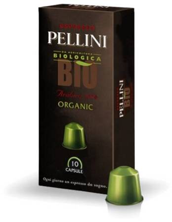 PELLINI BIO BIOLOGICA ORGANIC 10 SZT KAPSUŁKI DO NESPRESSO