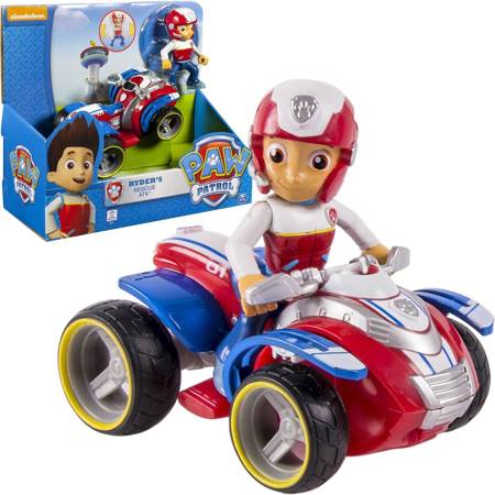 Spin Master Psi Patrol Quad pojazd ratunkowy ATV Figurka Rydera