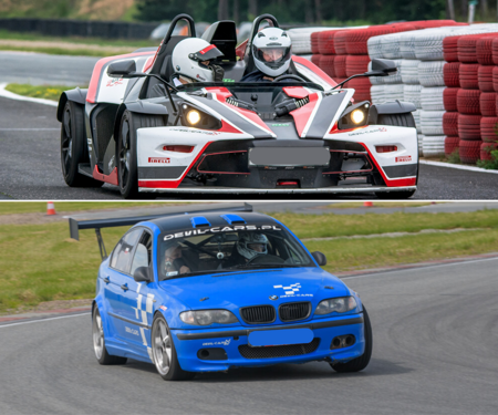 VOUCHER PREZENTOWY JAZDA KTM X BOW & BMW M Power (E46)- Poznań Tor Główny- Kierowca