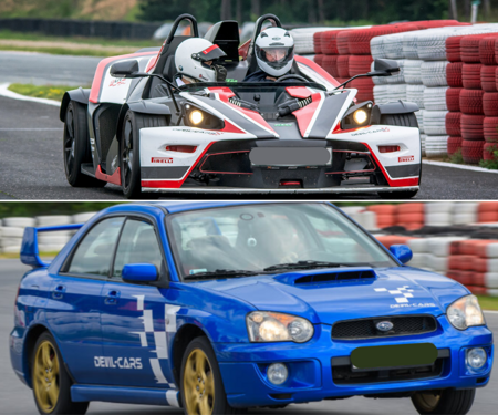 VOUCHER PREZENTOWY JAZDA KTM X-BOW vs. Subaru Impreza WRX - Poznań Tor Główny - Kierowca